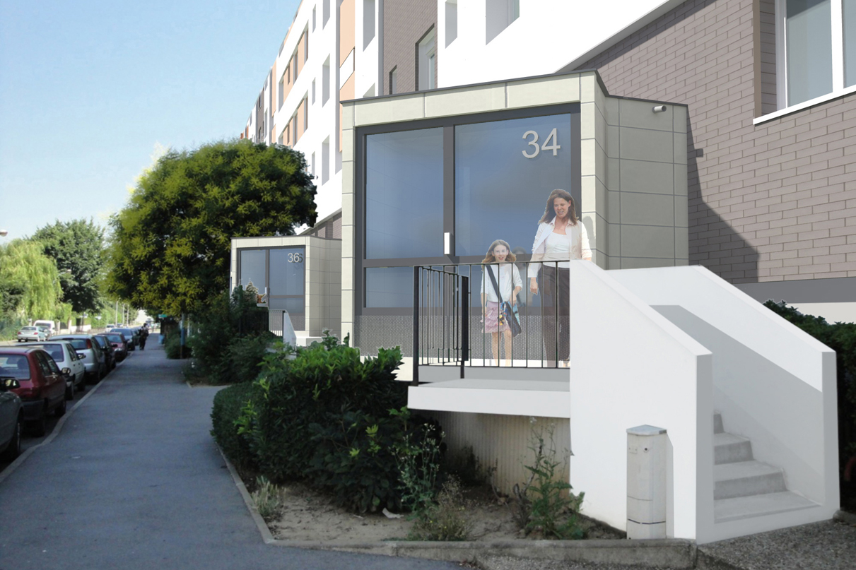 cuadra architectes Réhabilitation Logement