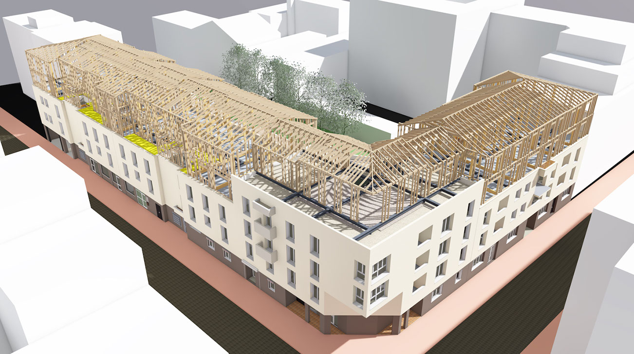cuadra architectes Neuf Logement