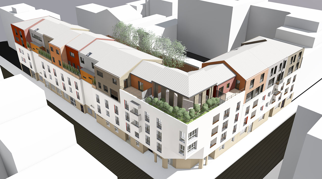 cuadra architectes Neuf Logement