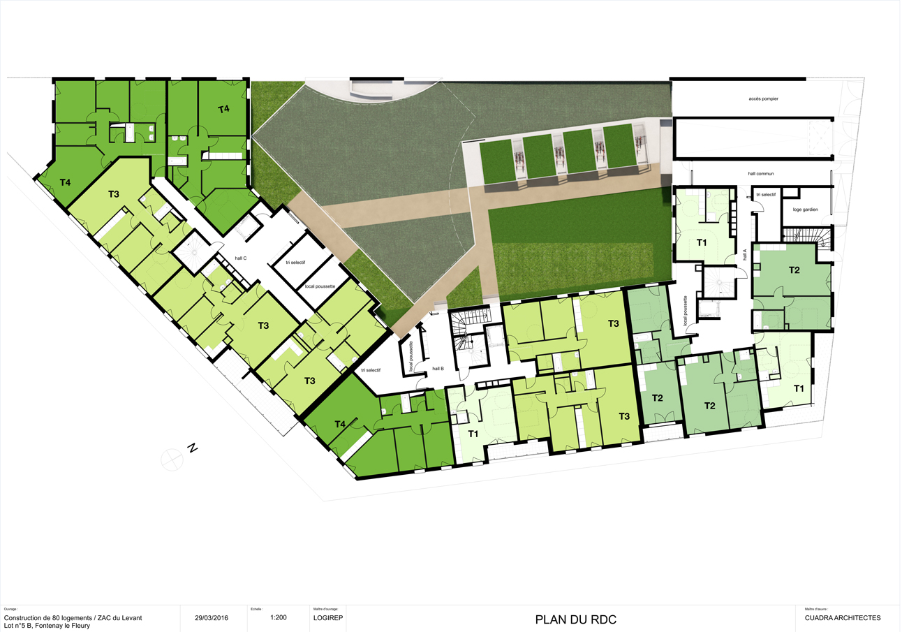 cuadra architectes Neuf Logement