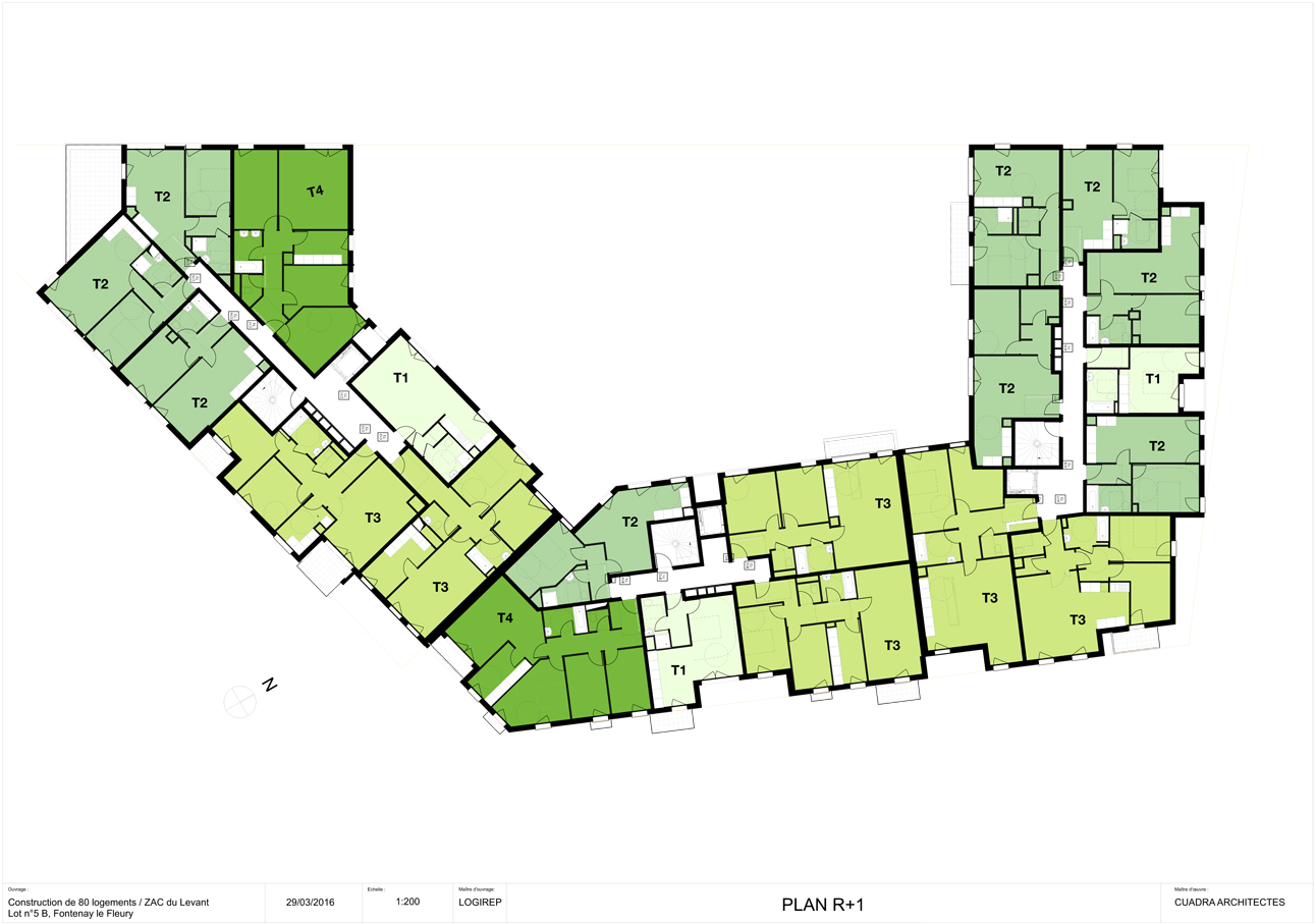 cuadra architectes Neuf Logement