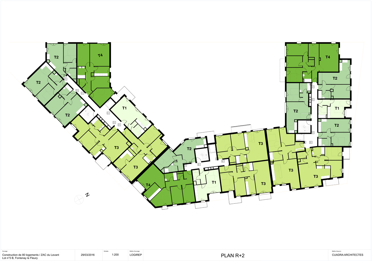 cuadra architectes Neuf Logement