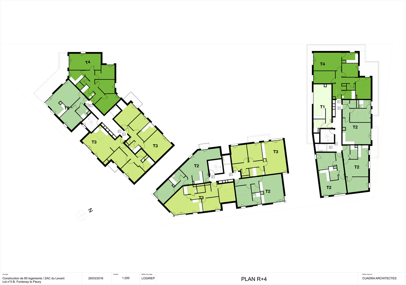 cuadra architectes Neuf Logement