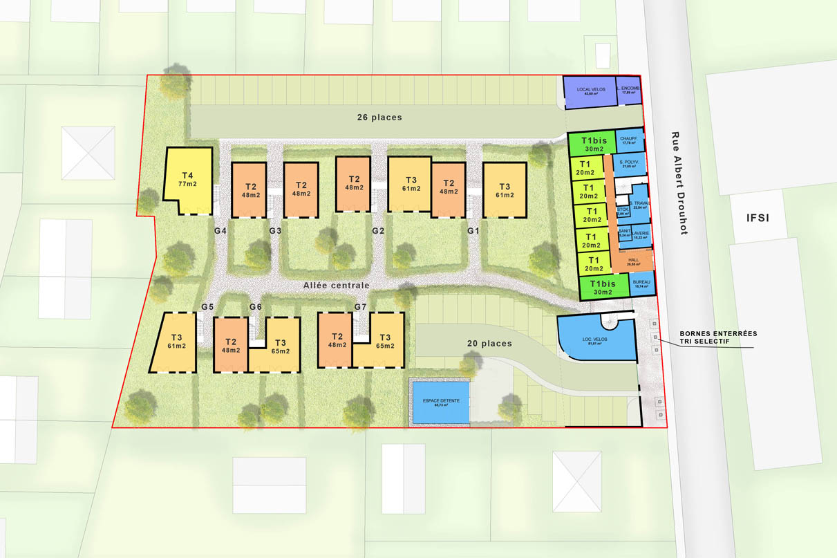 cuadra architectes Neuf Logement