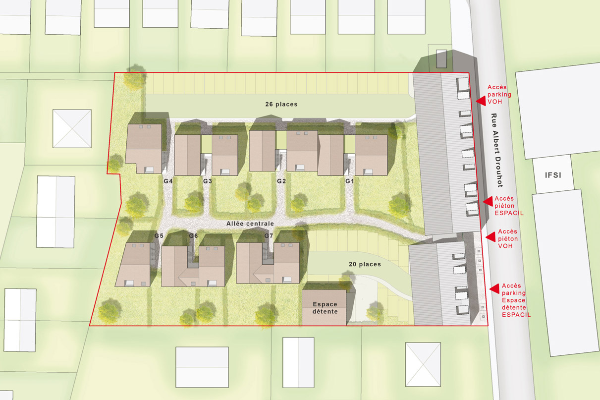 cuadra architectes Neuf Logement