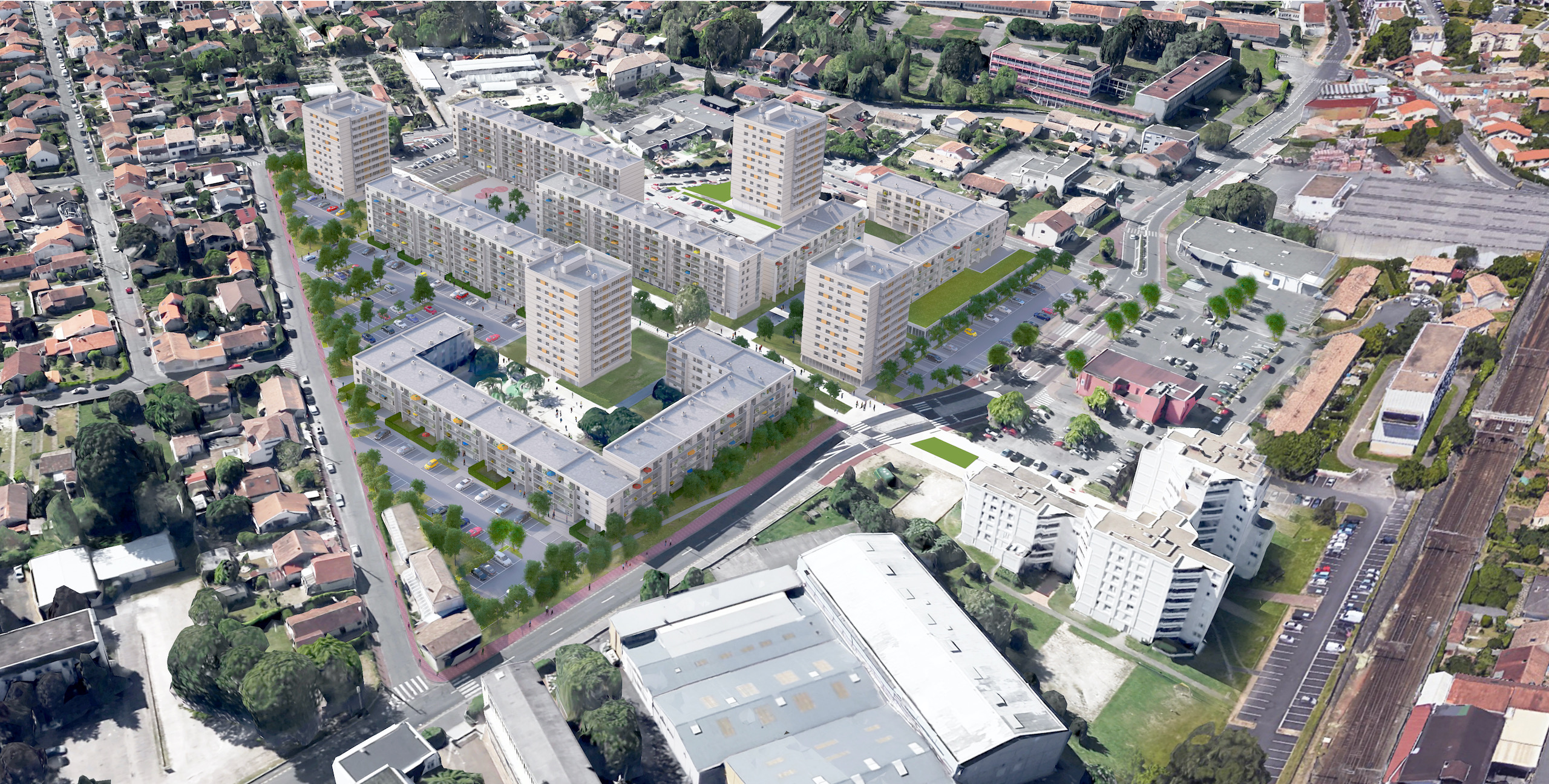 cuadra architectes Réhabilitation Logement