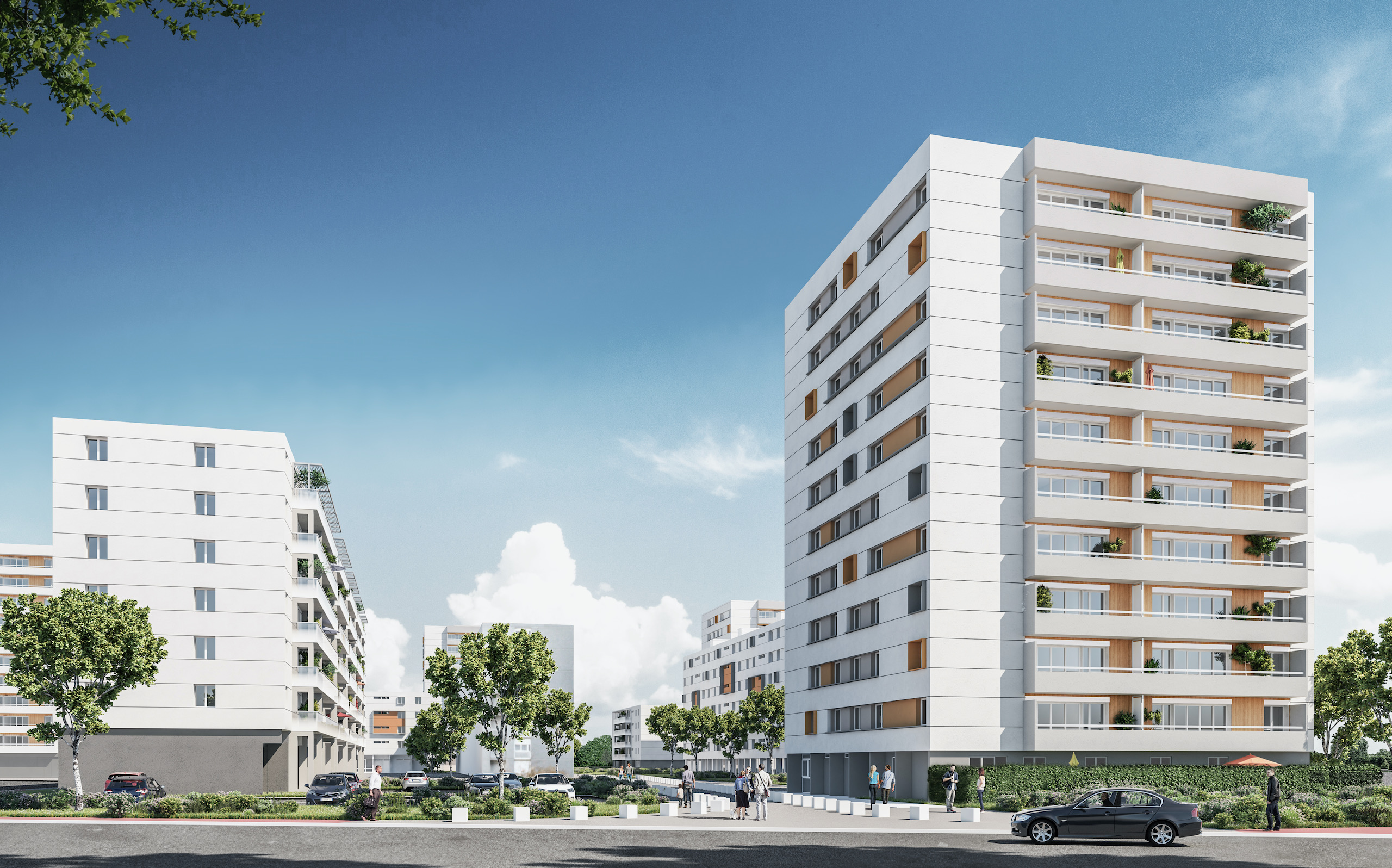 cuadra architectes Réhabilitation Logement