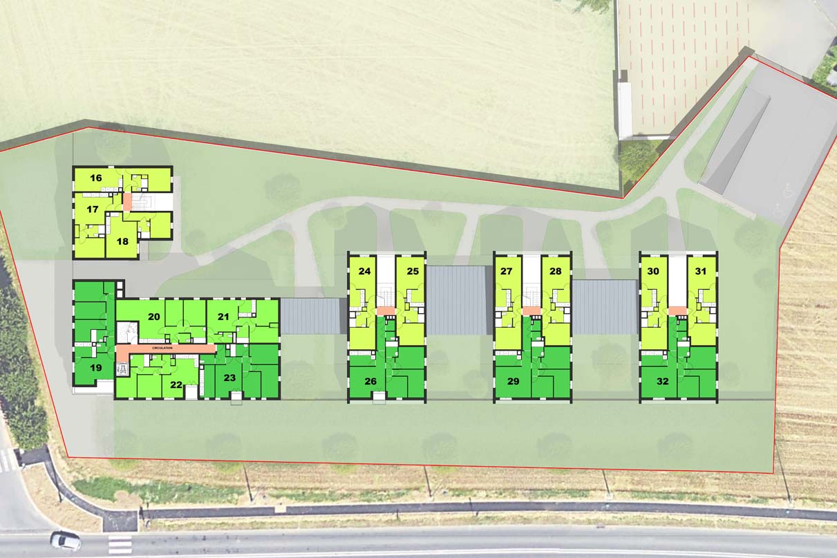 cuadra architectes Neuf Logement