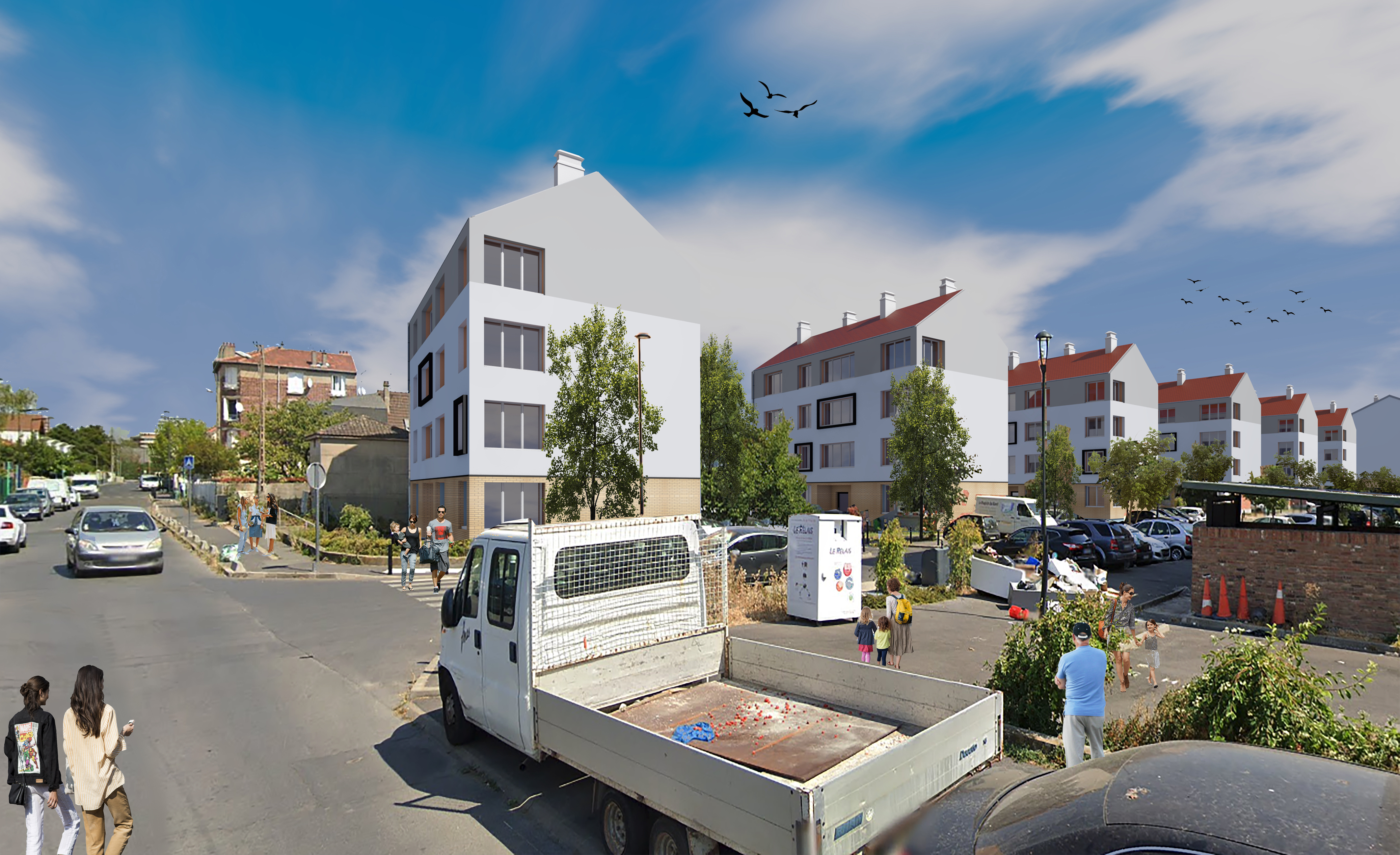 cuadra architectes Réhabilitation Logement