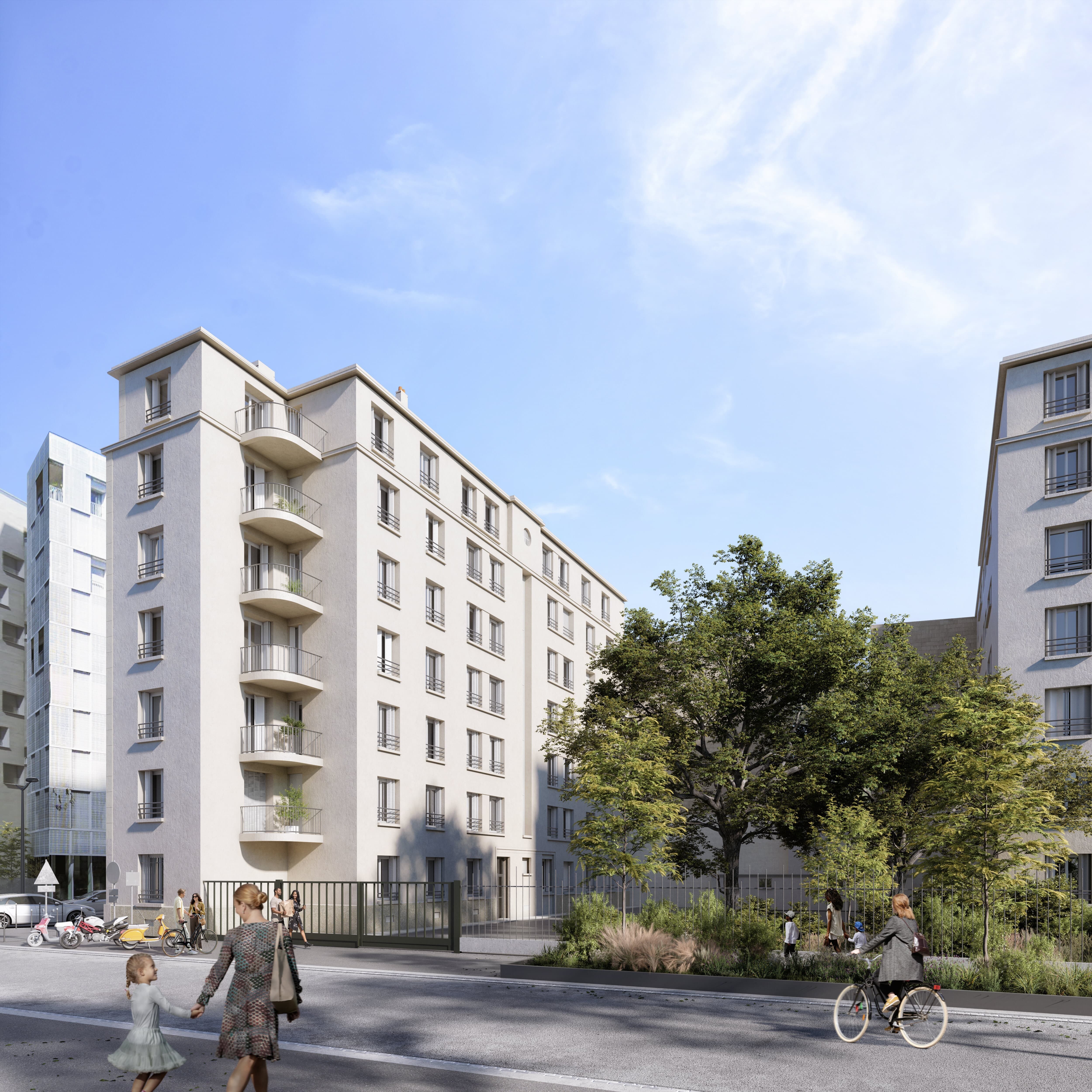 cuadra architectes Réhabilitation Logement