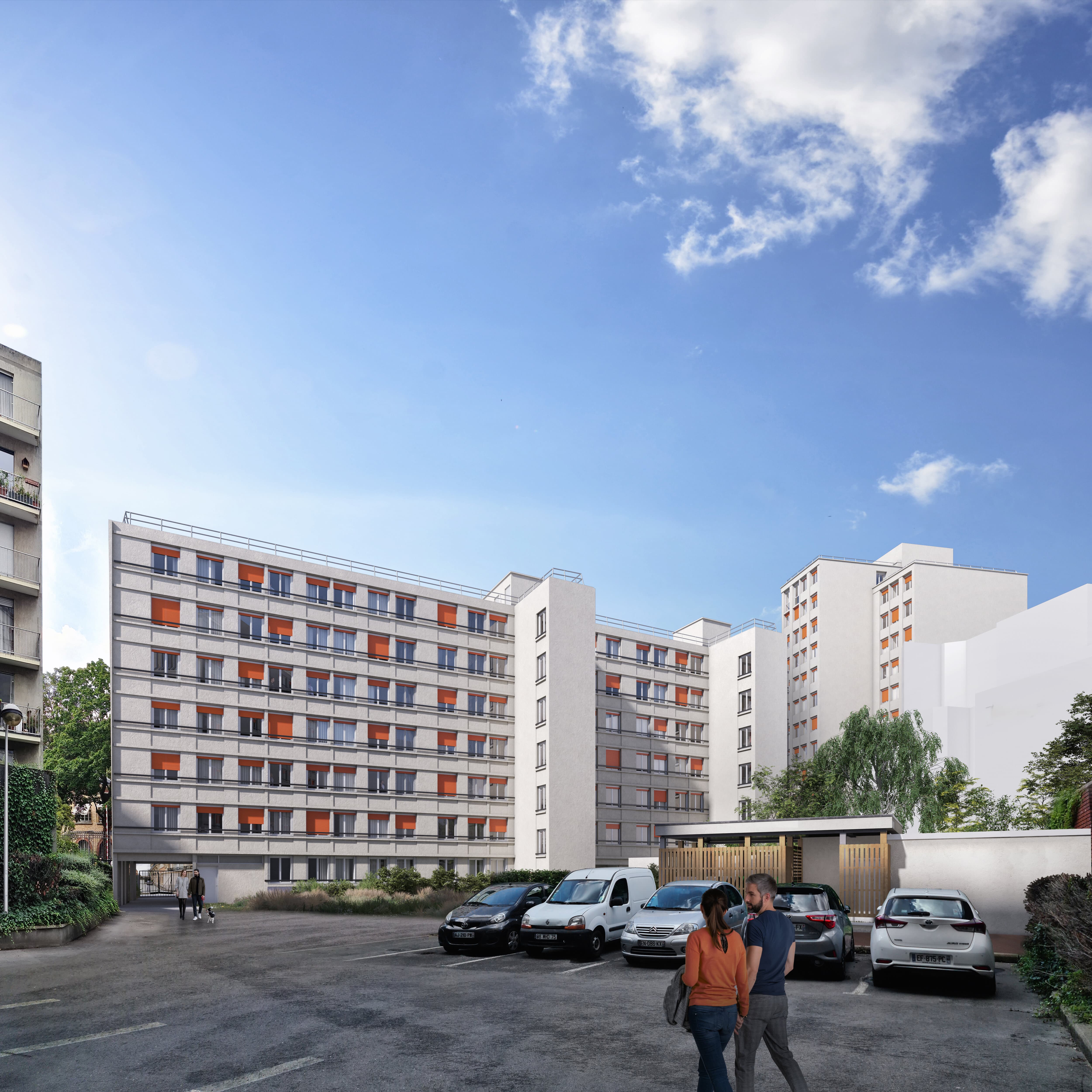 cuadra architectes Réhabilitation Logement