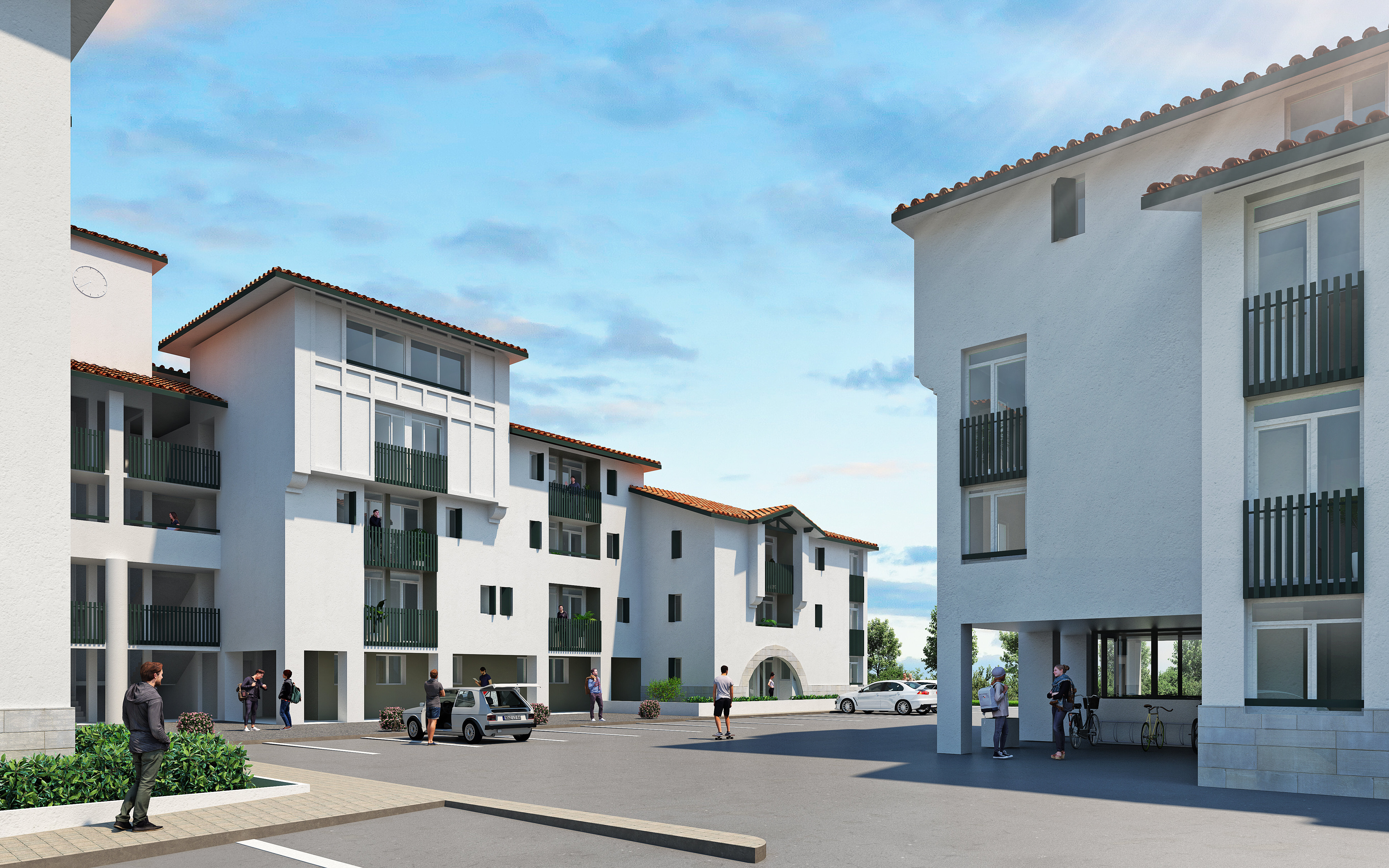 cuadra architectes Réhabilitation Logement