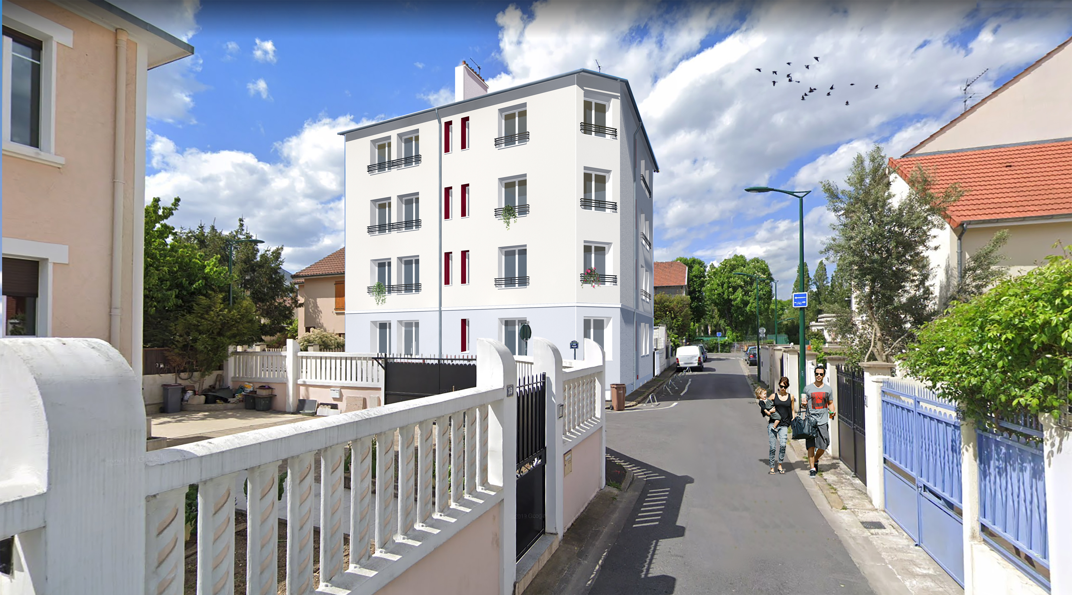 cuadra architectes Réhabilitation Logement