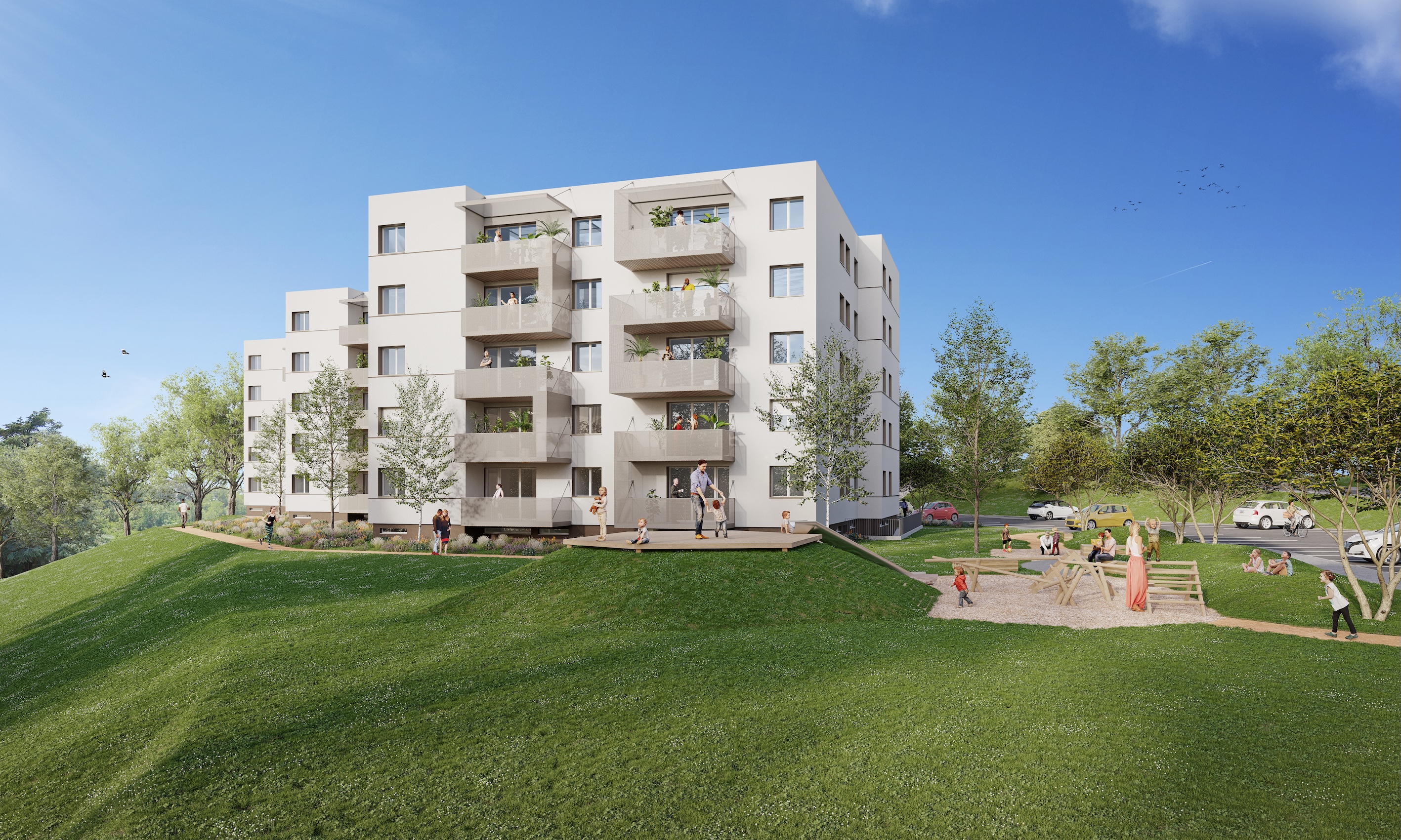 cuadra architectes Réhabilitation Logement