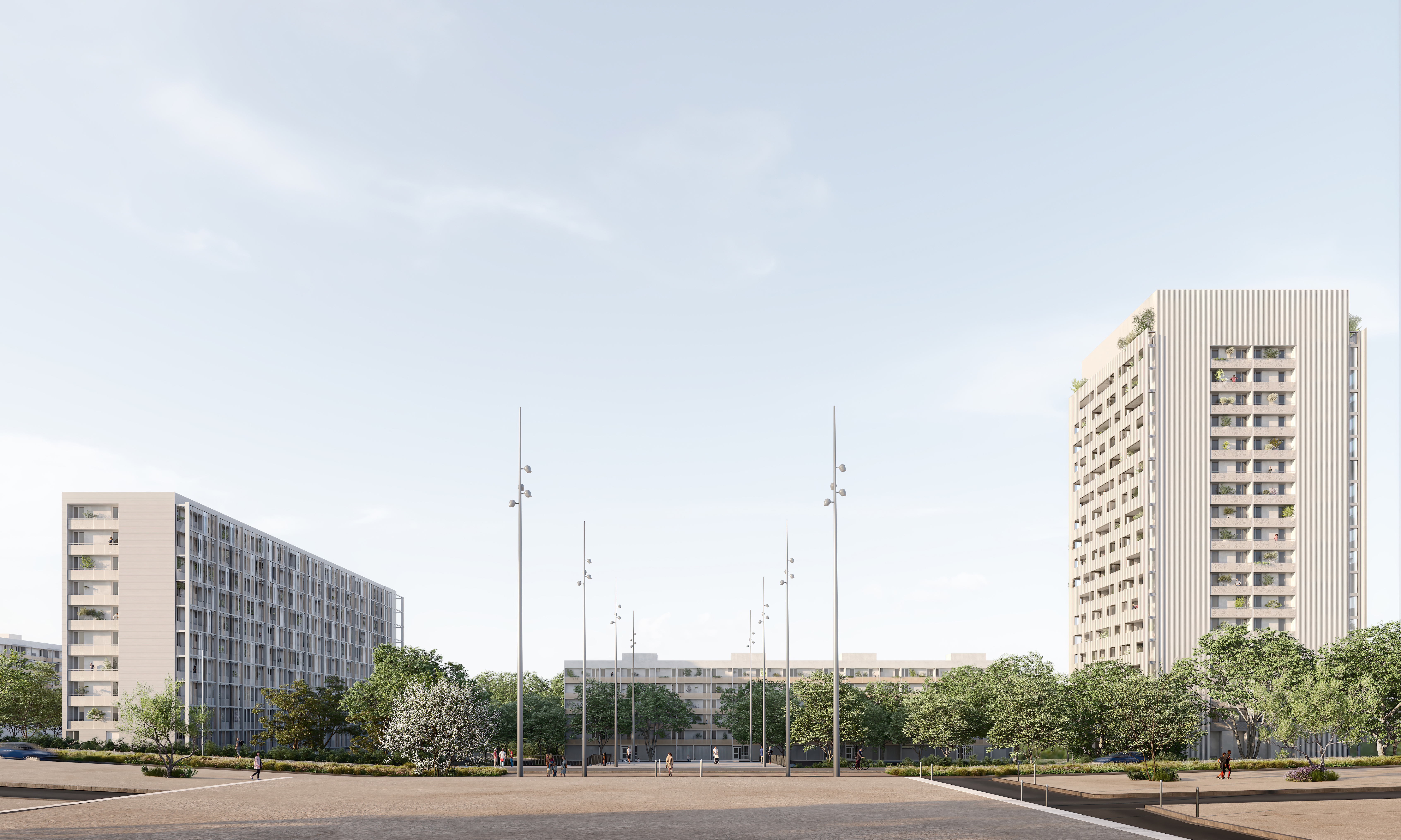 cuadra architectes Réhabilitation Logement